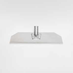 Schlammkrucke ohne Gummi 40 cm, Aluminium